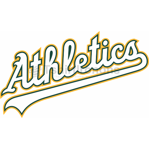 Oakland Athletics T-shirts Iron On Transfers N1790